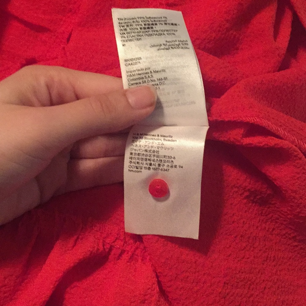H&M Red Dress - Picture 3 of 4